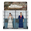 SUPER7 - Parks and Recreation ReAction Figures Wave 2 Ron And Tammy 2 Wedding Night 2-Pack