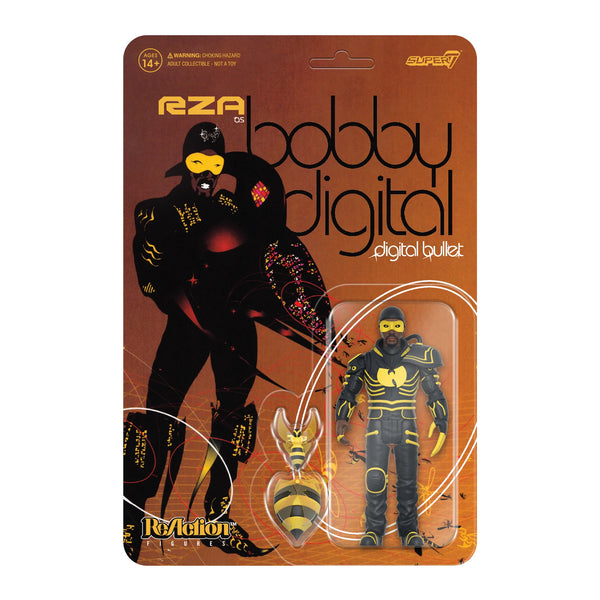 SUPER7 - RZA ReAction Figure - Bobby Digital (Digital Bullet)