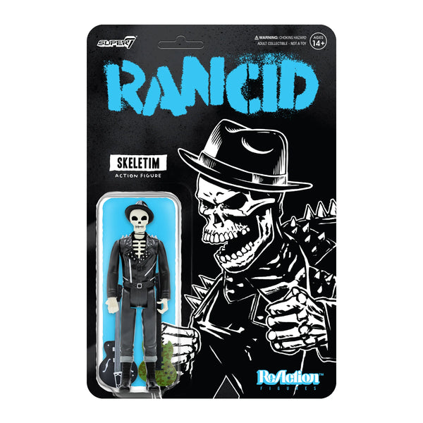 SUPER7 - Rancid ReAction Figure Wave 4 - Skeletim (Hat)