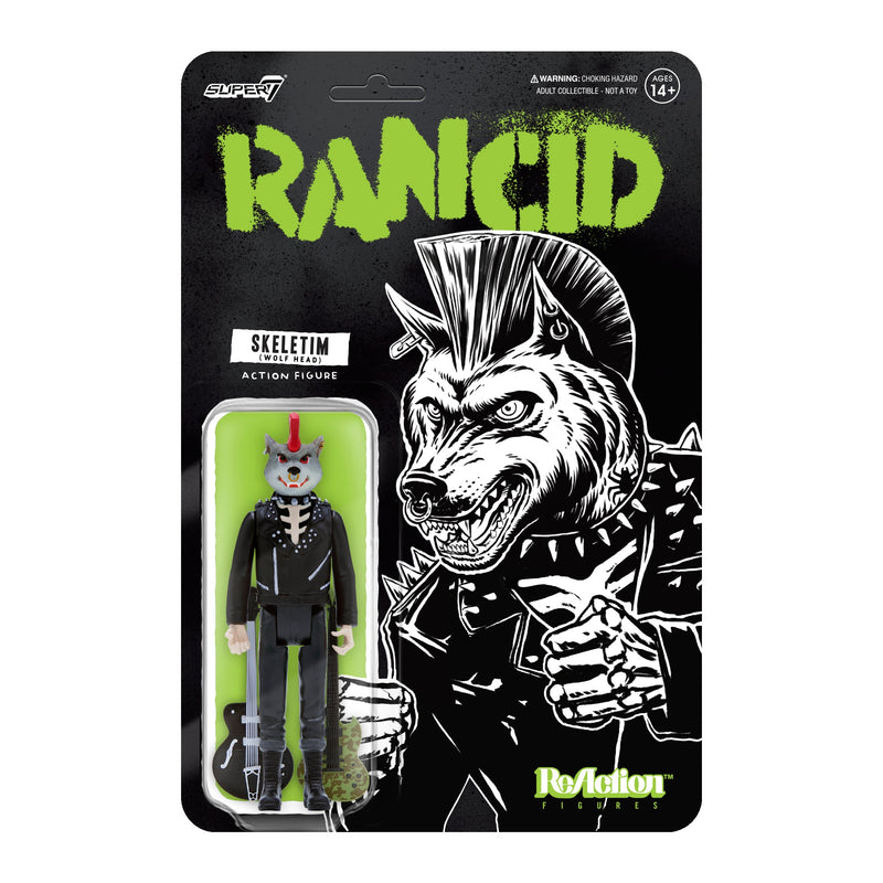 SUPER7 - Rancid 'Skeletim' ReAction Figure
