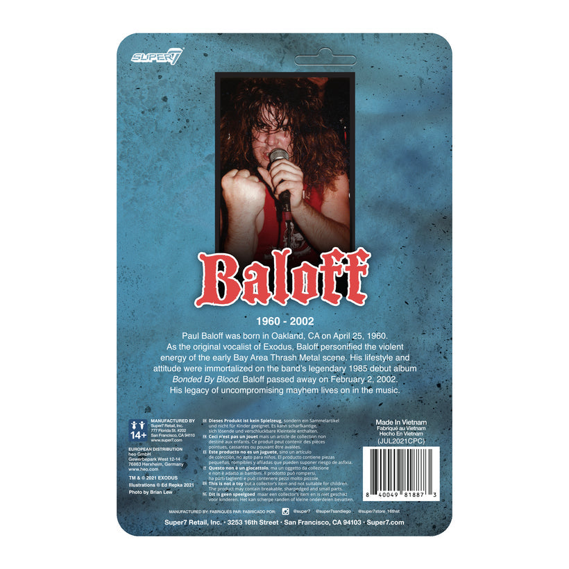 SUPER7 - ReAction Figure - Paul Baloff