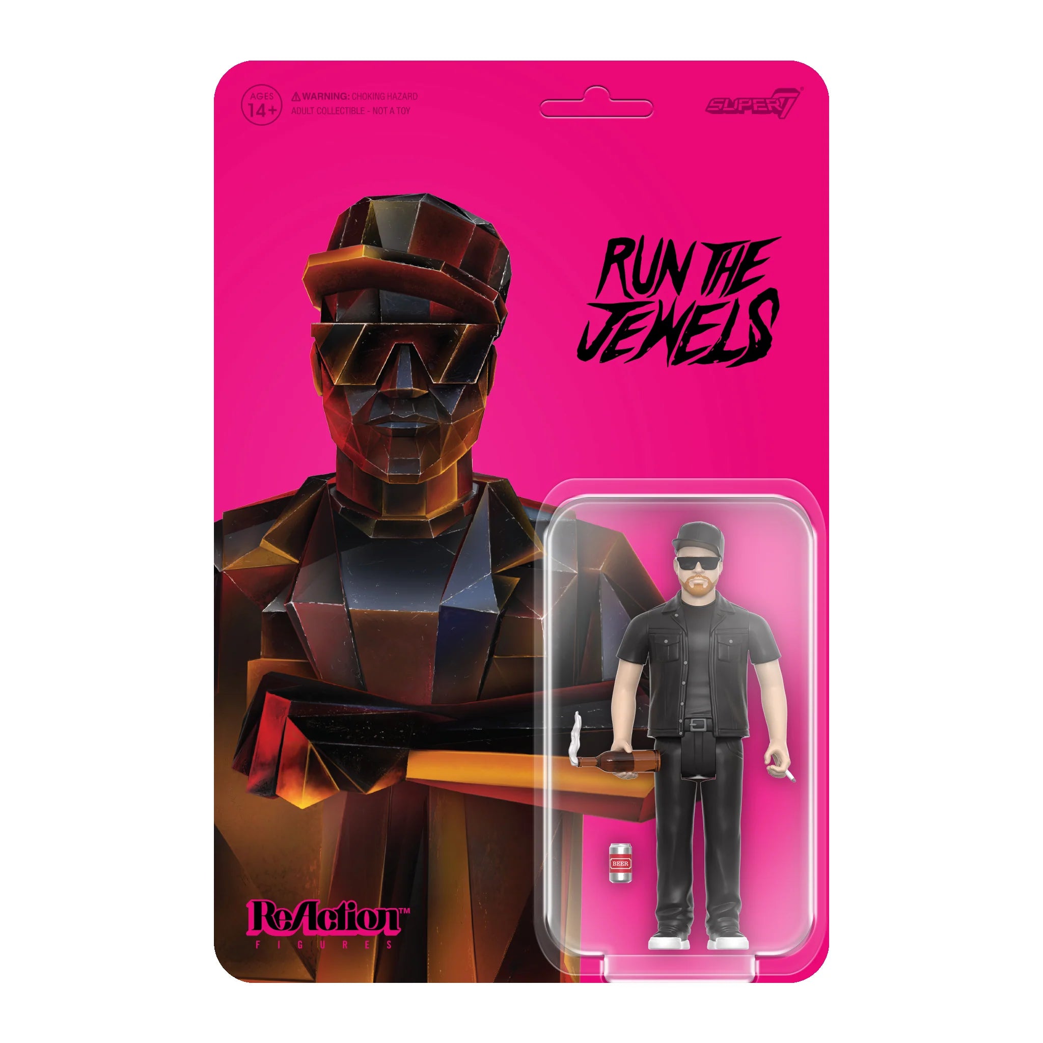 SUPER7 - Run the Jewels ReAction Figures Dangerous Killer Mike And El-P 2-Pack
