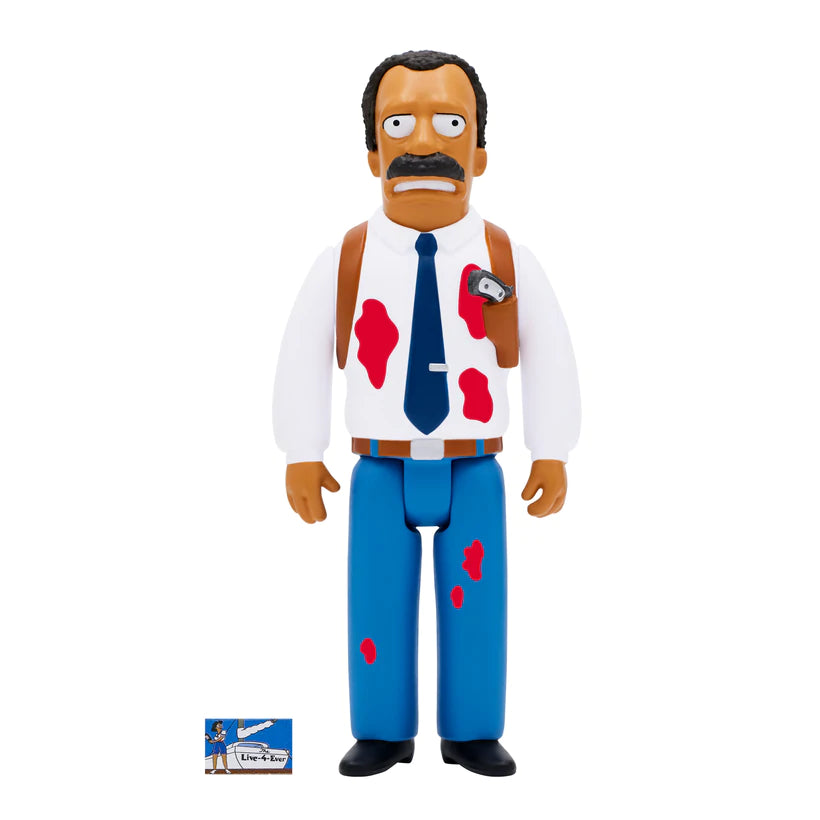 SUPER7 - Simpsons ReAction Figure - Wave 1 McBain - Scoey