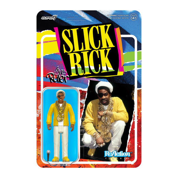 SUPER7 - Slick Rick ReAction Figure Slick Rick (The Ruler)
