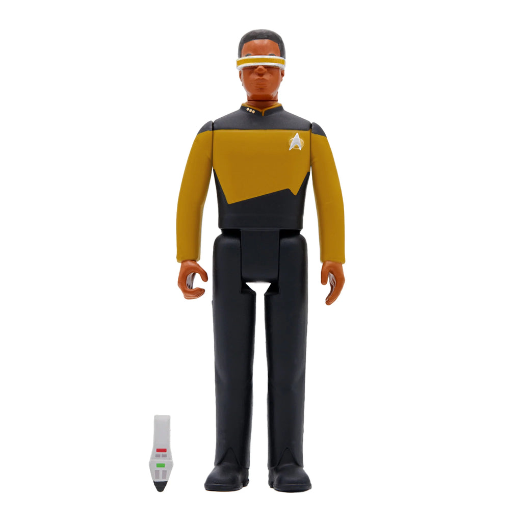 SUPER7 - Star Trek: The Next Generation ReAction Figure Wave 1 - Lt. Commander La Forge