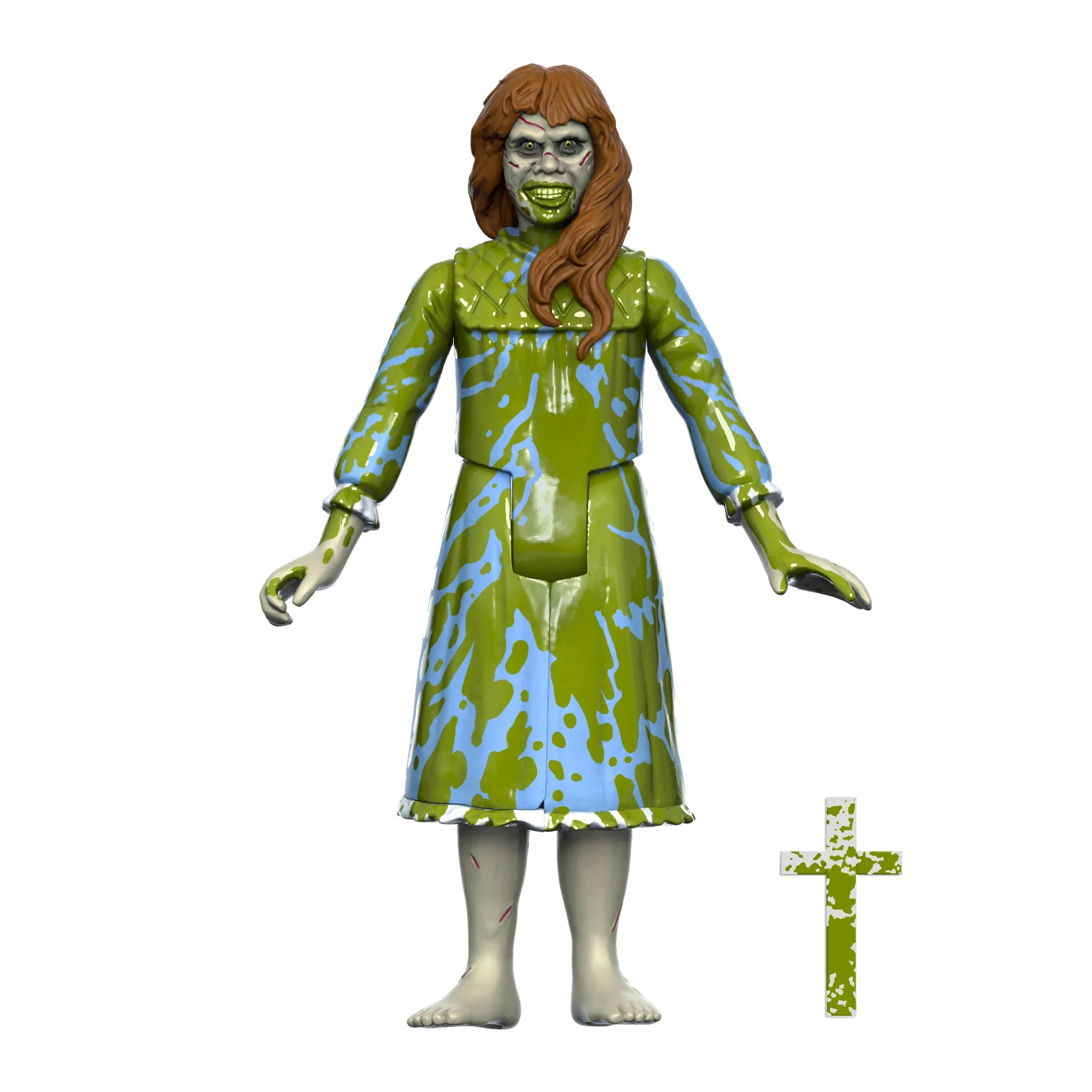 SUPER7 - The Exorcist Reaction Figure - Demented Regan MacNeil (Vomit Splatter)