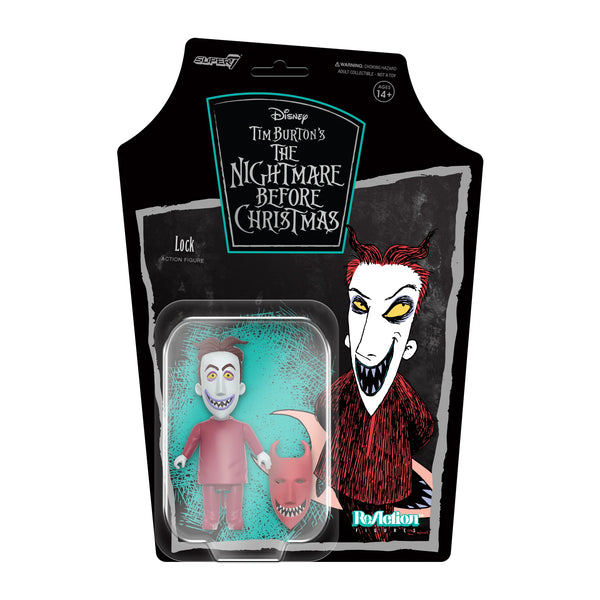 SUPER7 - Tim Burton's The Nightmare Before Christmas ReAction Figures Wave 2 - Lock