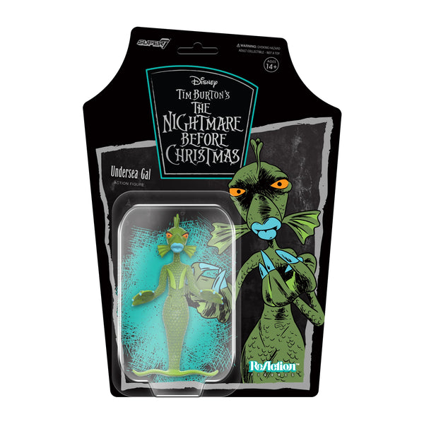 SUPER7 - Tim Burton's The Nightmare Before Christmas ReAction Figures Wave 2 - Undersea Gal