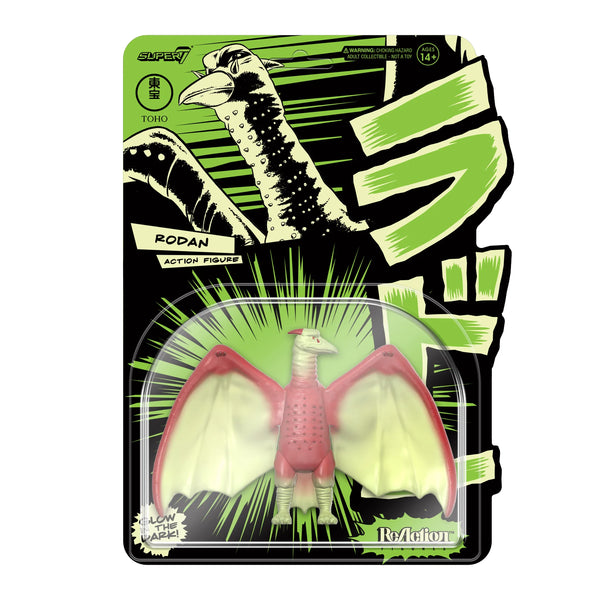 SUPER7 - Toho ReAction Figure Shogun Rodan (Glow)