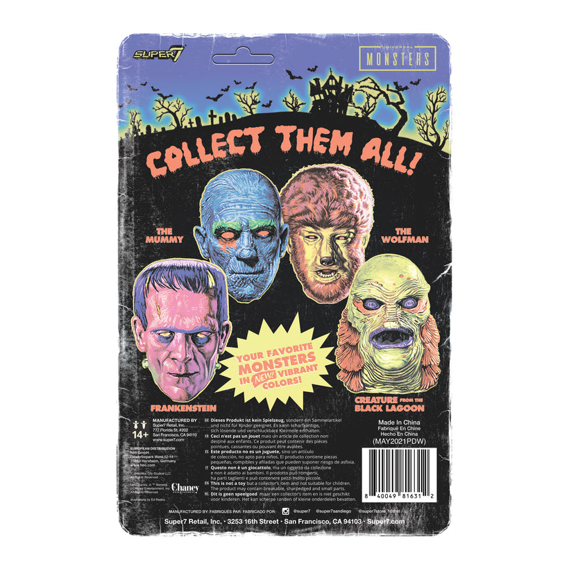 SUPER7 -Universal Monsters ReAction Figure - Frankenstein (Costume Colors)