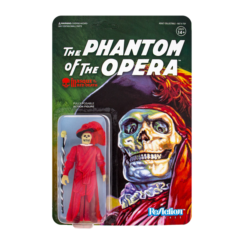 SUPER7 - Universal Monsters ReAction Figure - The Masque of the Red Death