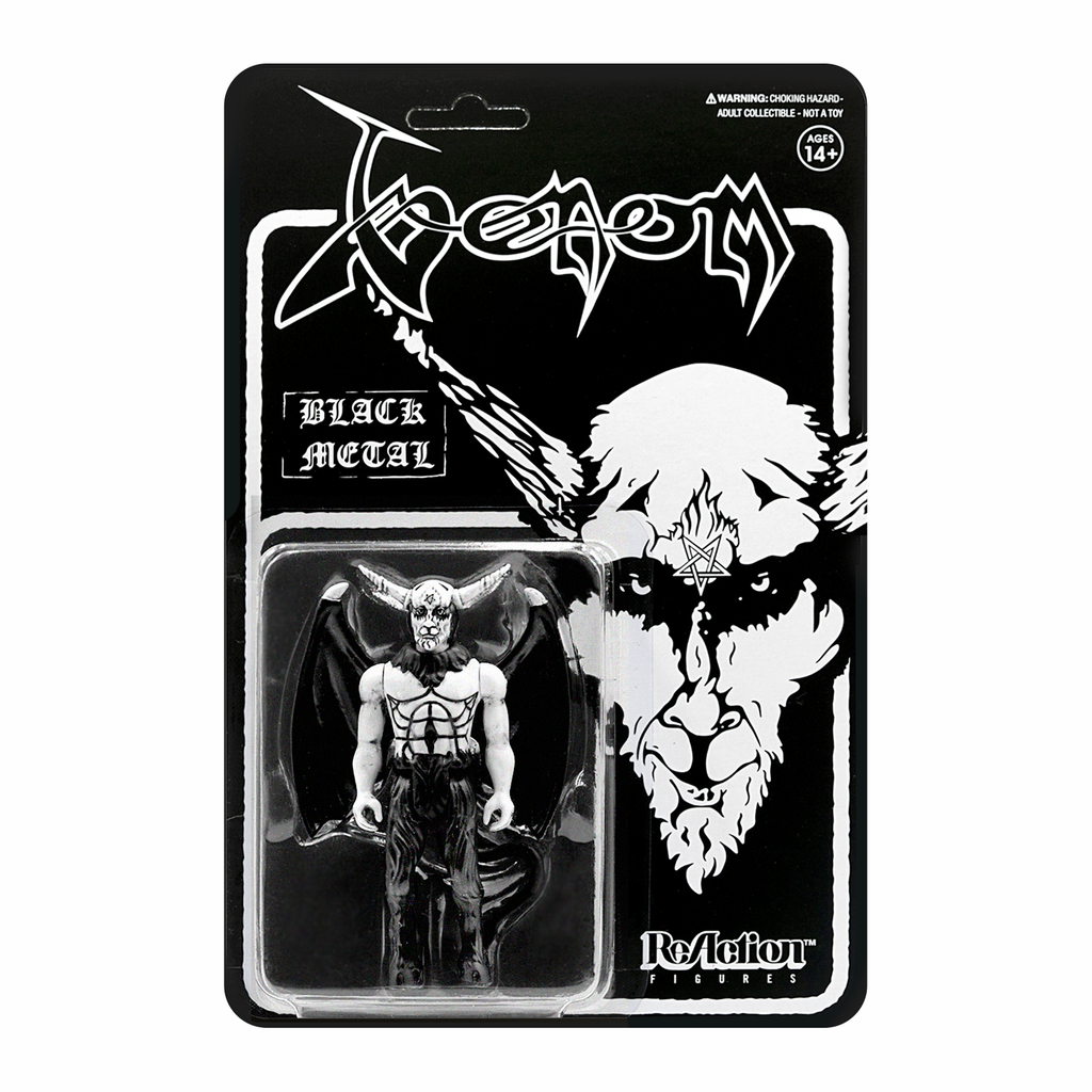 SUPER7 - Venom ReAction Figure - Black Metal