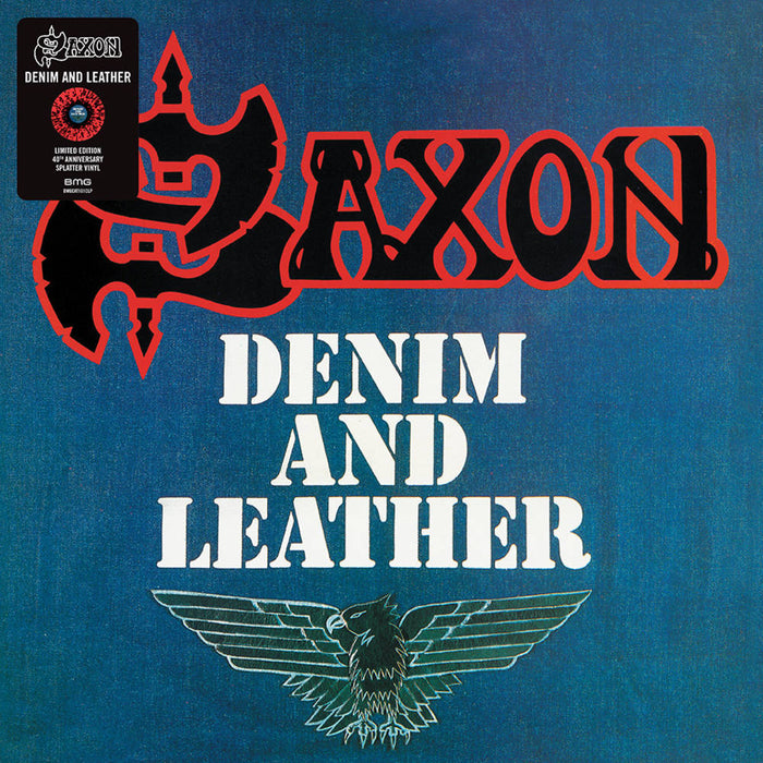 Saxon - Denim and Leather: Limited Edition 40th Anniversary Splatter Vinyl (New Vinyl)