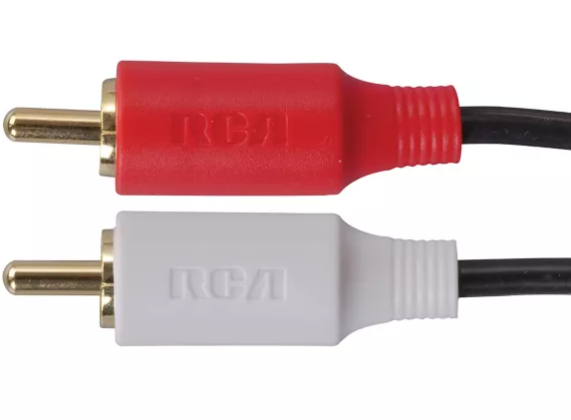 RCA Stereo Audio Cable - RCA Cable - 1.8 Meters (6 Feet) (Electronics)