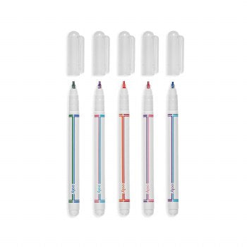 Seeing Double Fine Felt Double Tip Markers - ooly