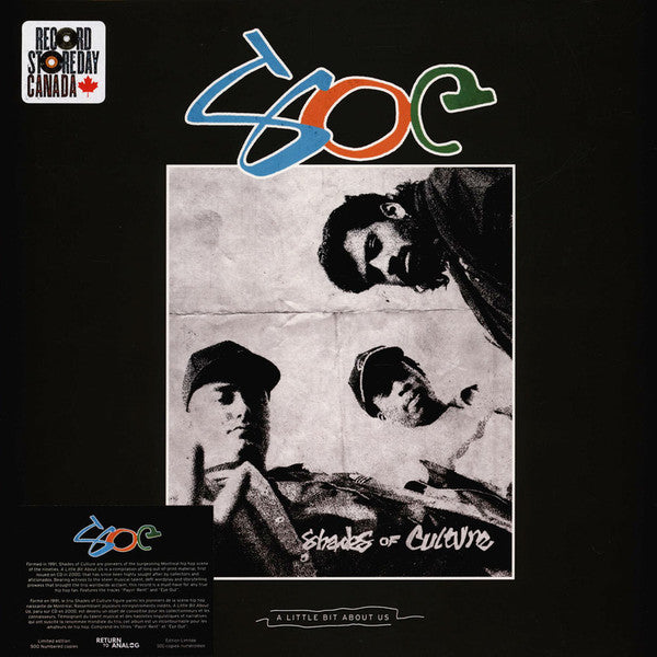 Shades of Culture - A Little Bit About Us (New Vinyl)