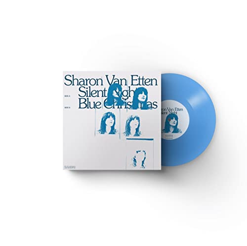 Sharon Van Etten - Silent Night/Blue Christmas (Clear Blue) (New 7" Vinyl)