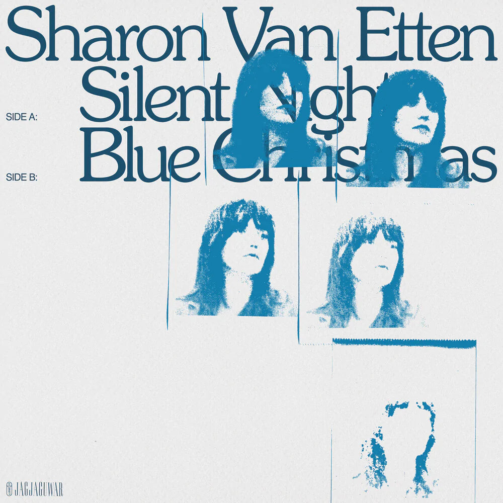 Sharon Van Etten - Silent Night/Blue Christmas (Clear Blue) (New 7" Vinyl)