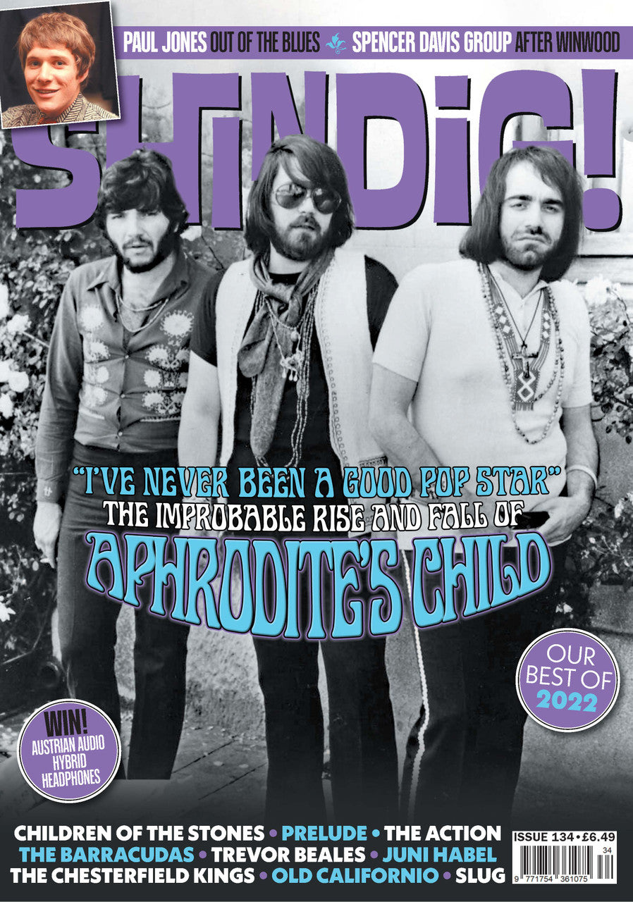 Shindig! Issue 134: Aphrodite's Child Cover
