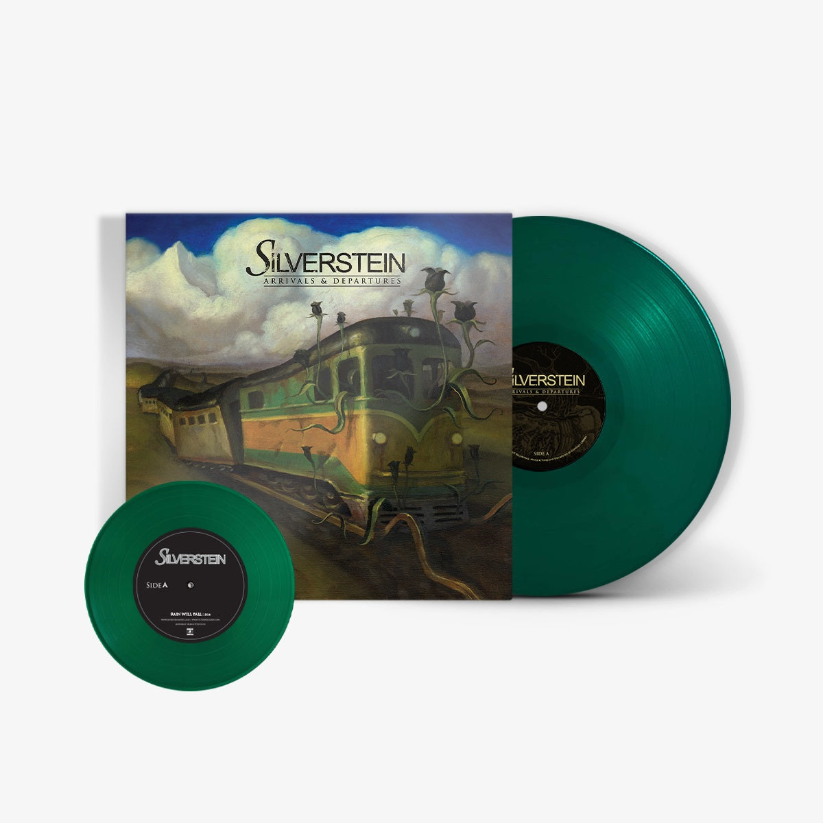 Silverstein - Arrivals & Departures (RSD Black Friday 2022) (15th Anniversary Green + 7") (New Vinyl)