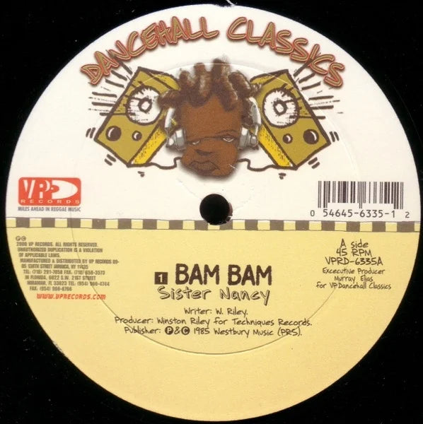 Sister Nancy - Bam Bam 12" EP (New Vinyl)