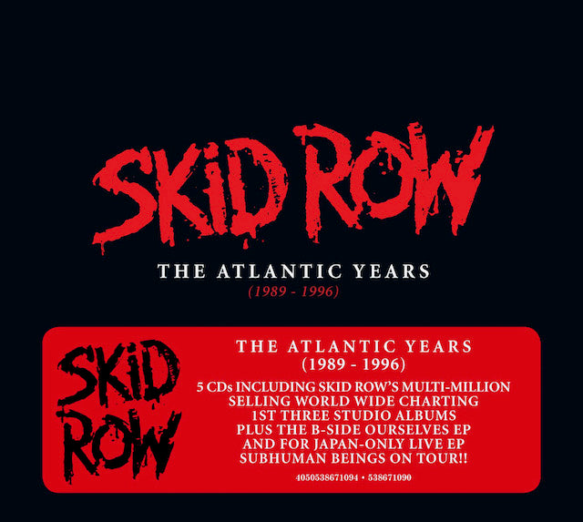 Skid Row - The Atlantic Years (1989-1996) (5CD Boxset) (New CD)