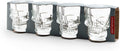 Skull Shot Glasses (Set of 4 ) - Kikkerland