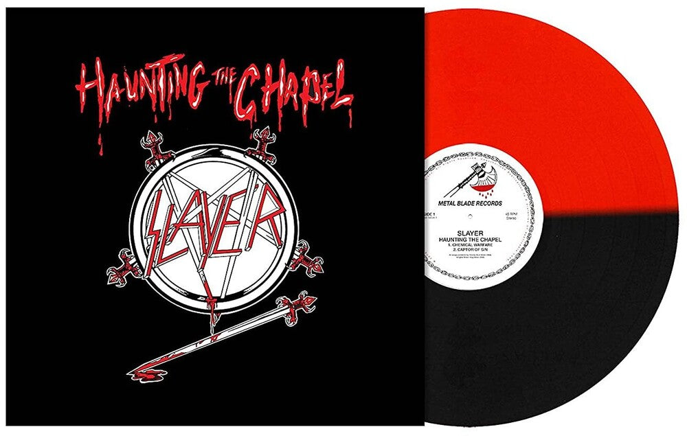 Slayer - Haunting The Chapel (Red/Black Split Colour)(New Vinyl)
