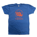 Sonic Boom T-Shirt - Royal Blue - Orange Logo