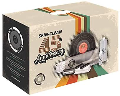 Spin-Clean Record Washer MKII Standard - Limited Edition Clear Unit Album Cleaning System 45th Anniversary  (Available As Pickup Only)