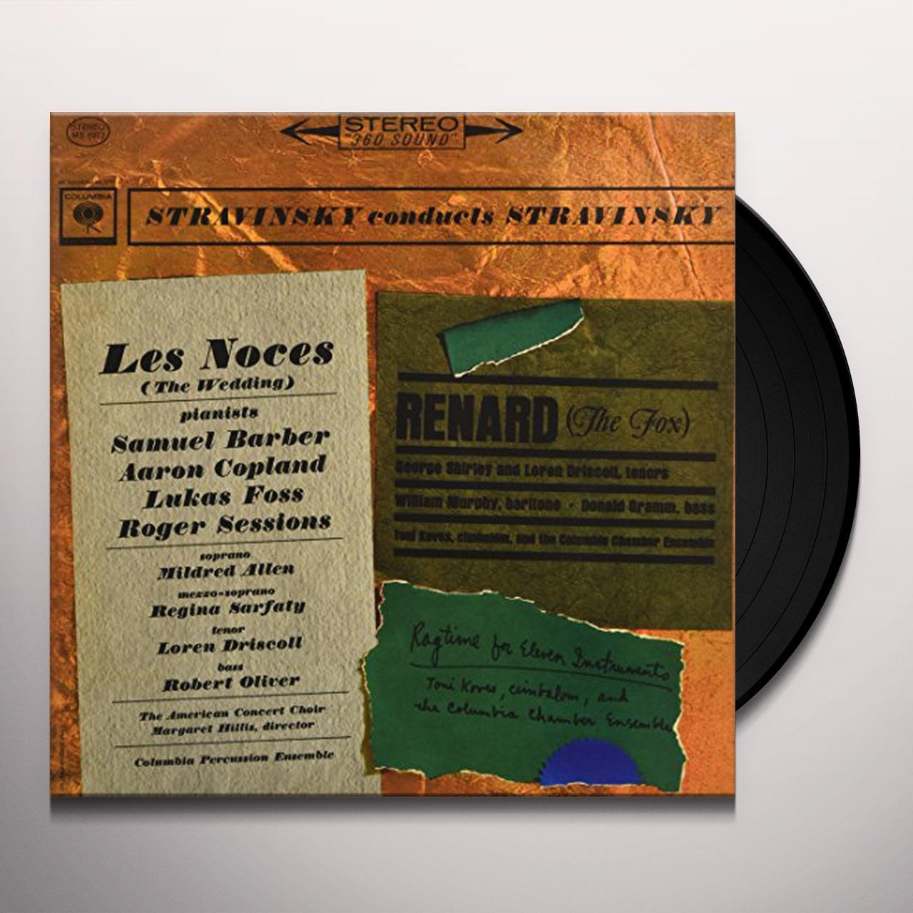 Stravinsky ‎- Stravinsky Conducts Stravinsky (Les Noces / Renard / Ragtime For Eleven Instruments) (Speakers Corner) (New Vinyl)