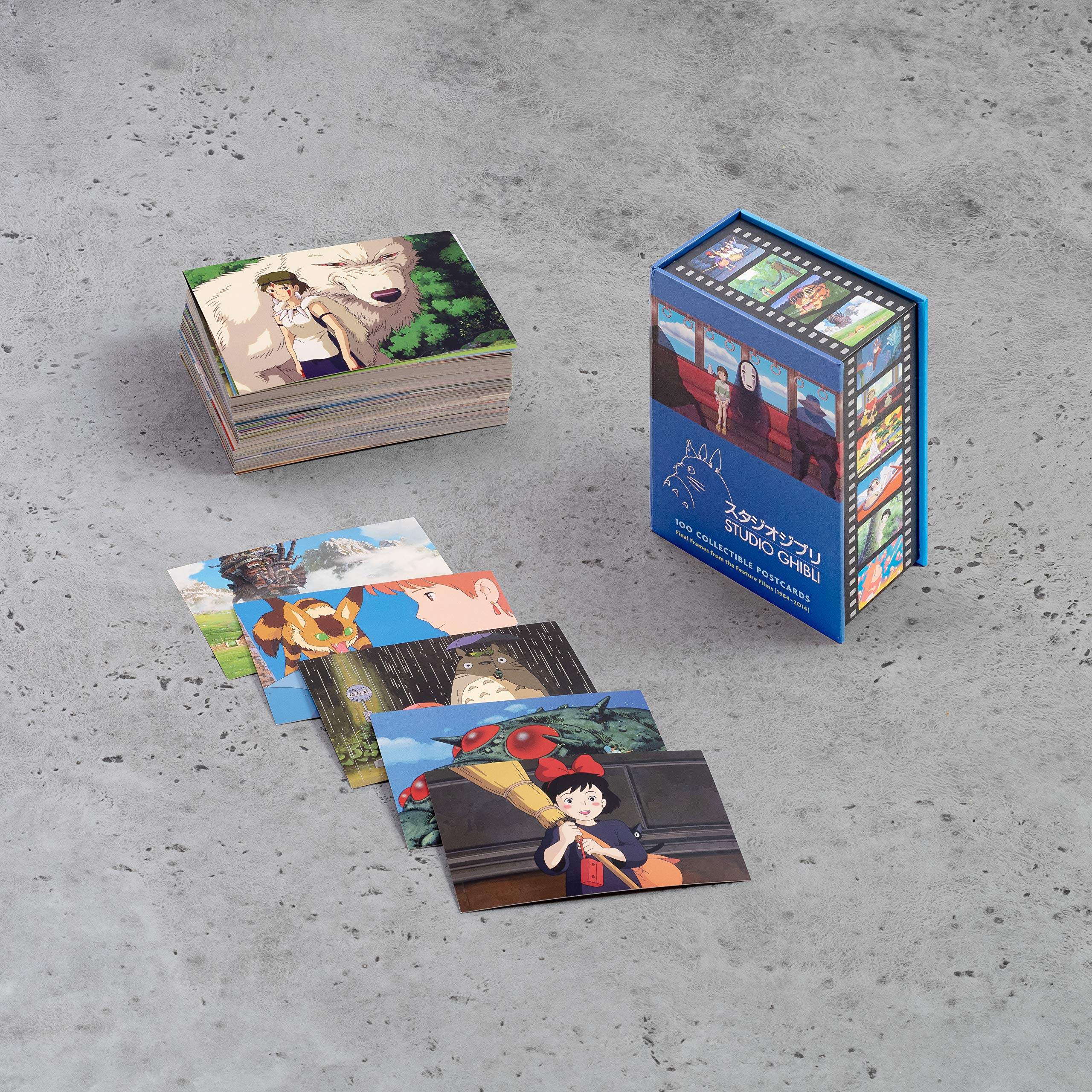 Studio Ghibli - 100 Collectible Postcards (New Book)