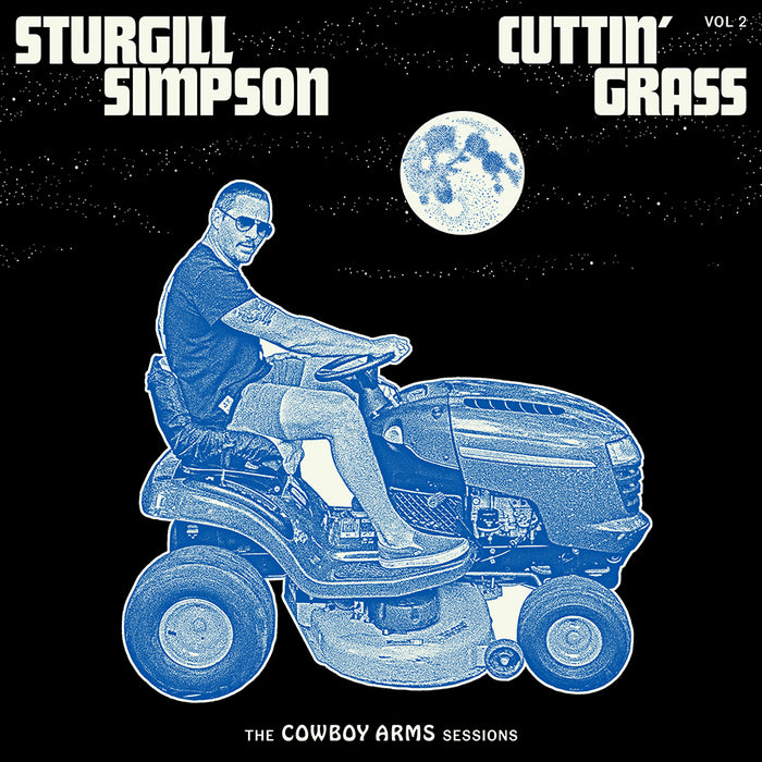 Sturgill Simpson - Cuttin Grass Vol. 2 (Cowboy Arms Sessions) (Indie Exclusive Blue & White Vinyl) (New Vinyl)