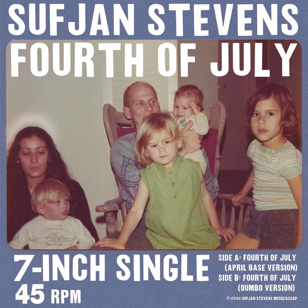 Sufjan Stevens - Fourth Of July (Opaque Red) (New 7" Vinyl)