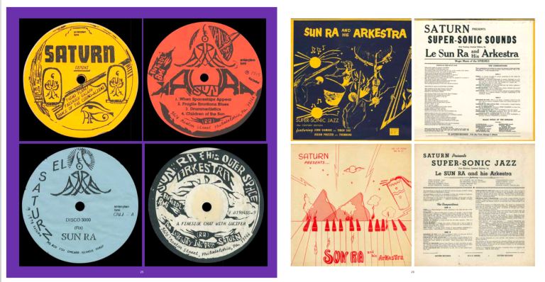 Sun Ra: Art On Saturn (Hardcover) (New Book)