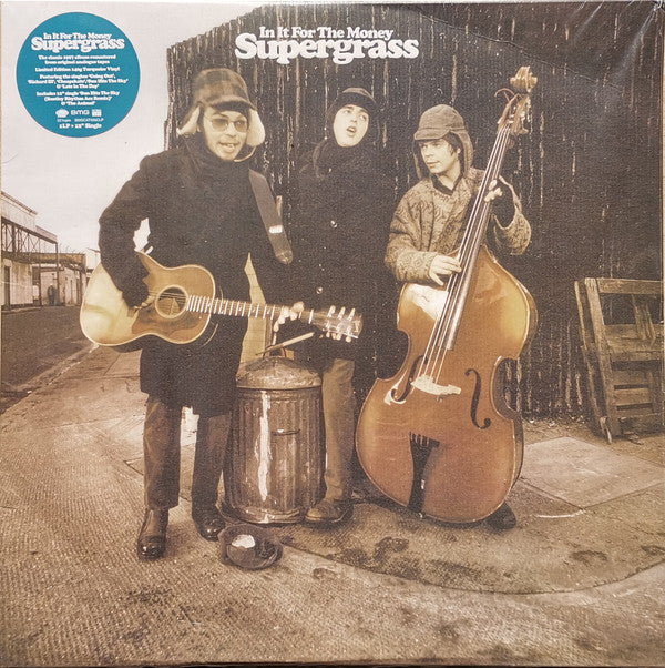 Supergrass - In It For the Money Remaster w/12" single (Ltd Turquiose) (New Vinyl)