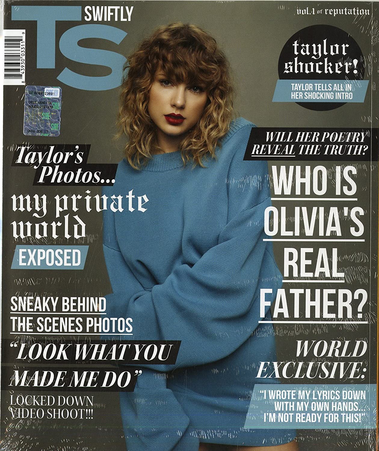 Taylor Swift - Reputation Vol. 1 (Exclusive Magazine+CD) (New CD