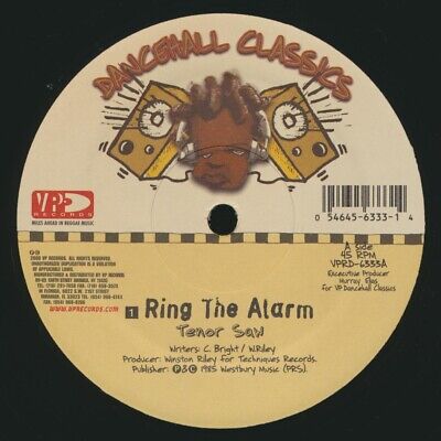 Tenor Saw - Ring The Alarm 12" (New Vinyl)