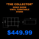 "The Collector" -  Sonic Boom Record Turntable Stand - ONLY FOR IN-STORE PICK UP.