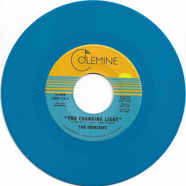 The Ironsides - The Changing Light/Sommer (Opaque Blue) (New 7")