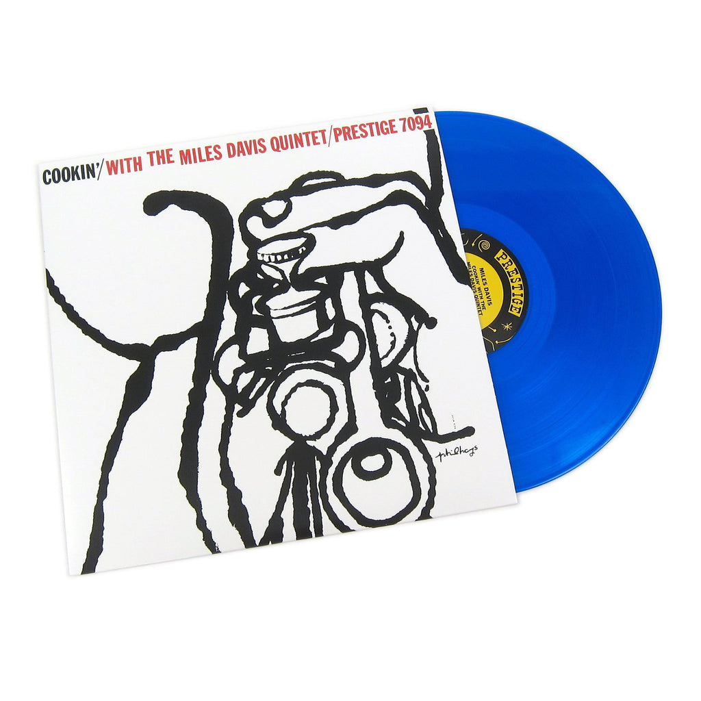 The Miles Davis Quintet ‎– Cookin' With The Miles Davis Quintet (Blue Vinyl)(New Vinyl)