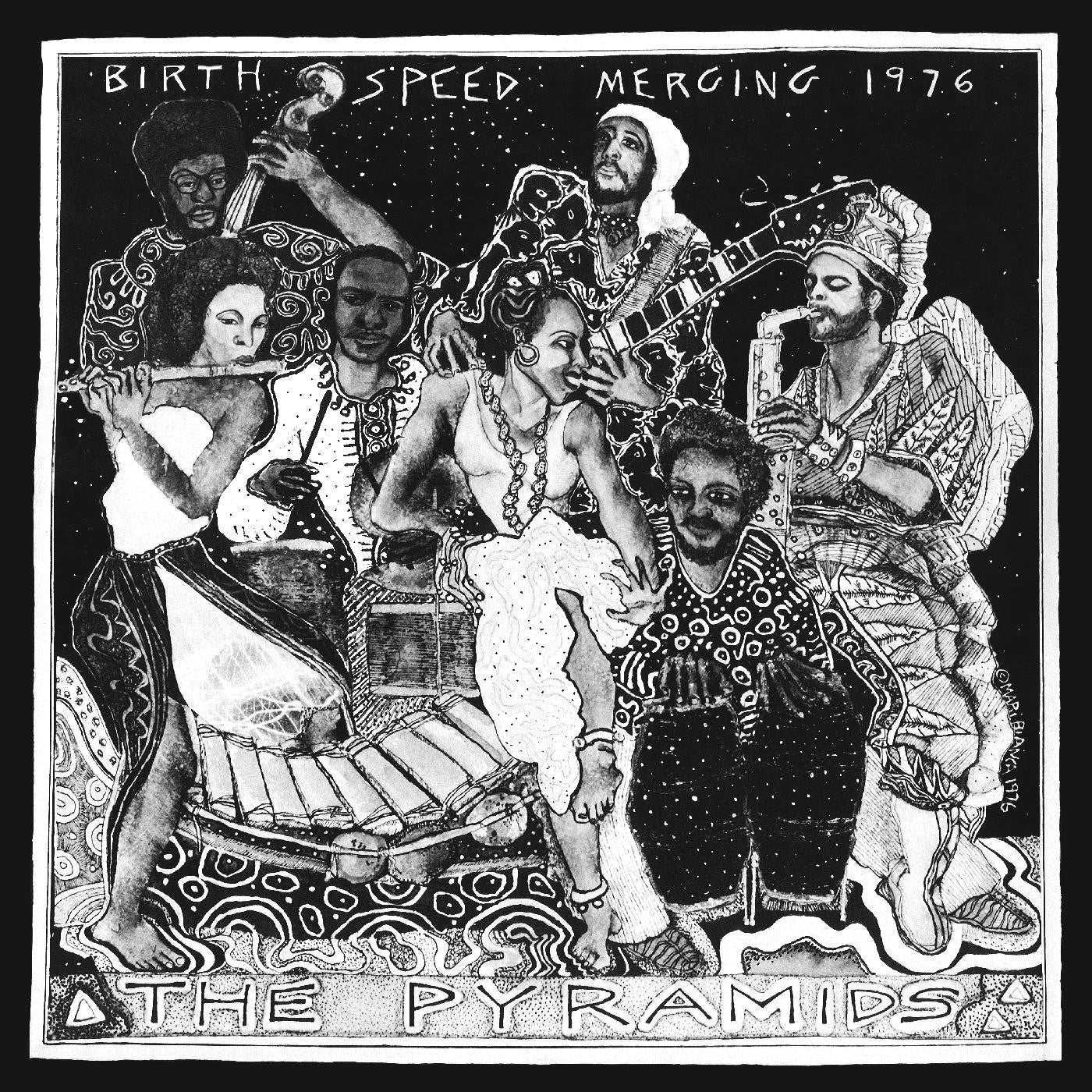 The Pyramids - Birth/Speed/Merging (New Vinyl)