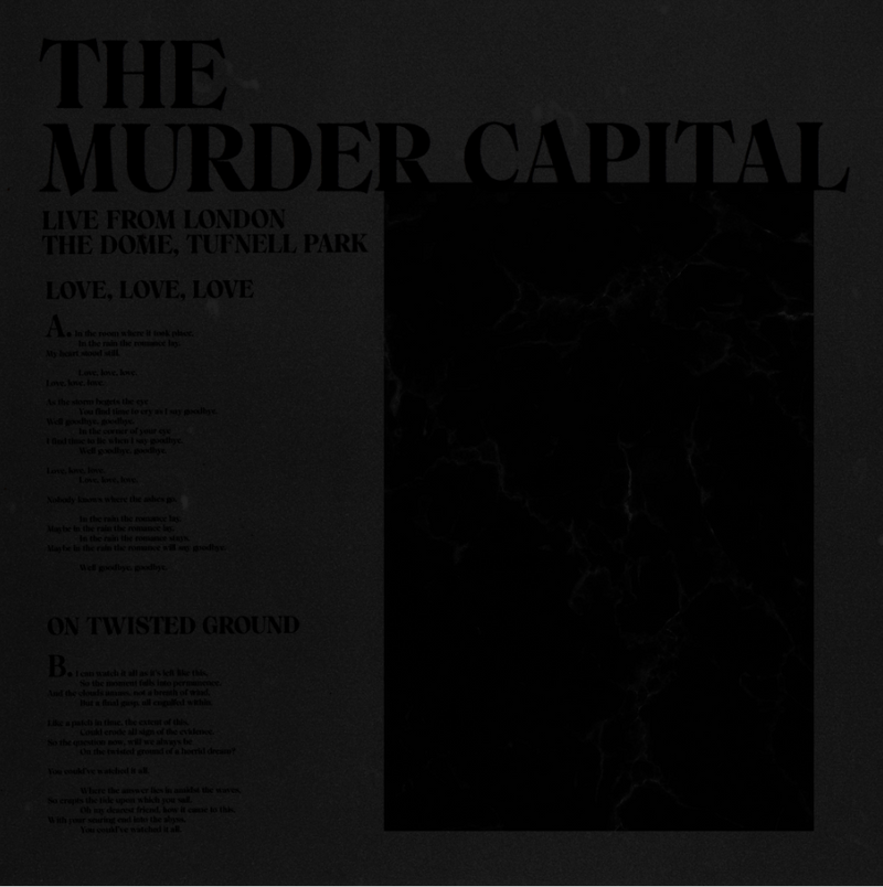Murder Capital - Love Love Love/On Twisted Ground (RSD 2020) (New Vinyl)