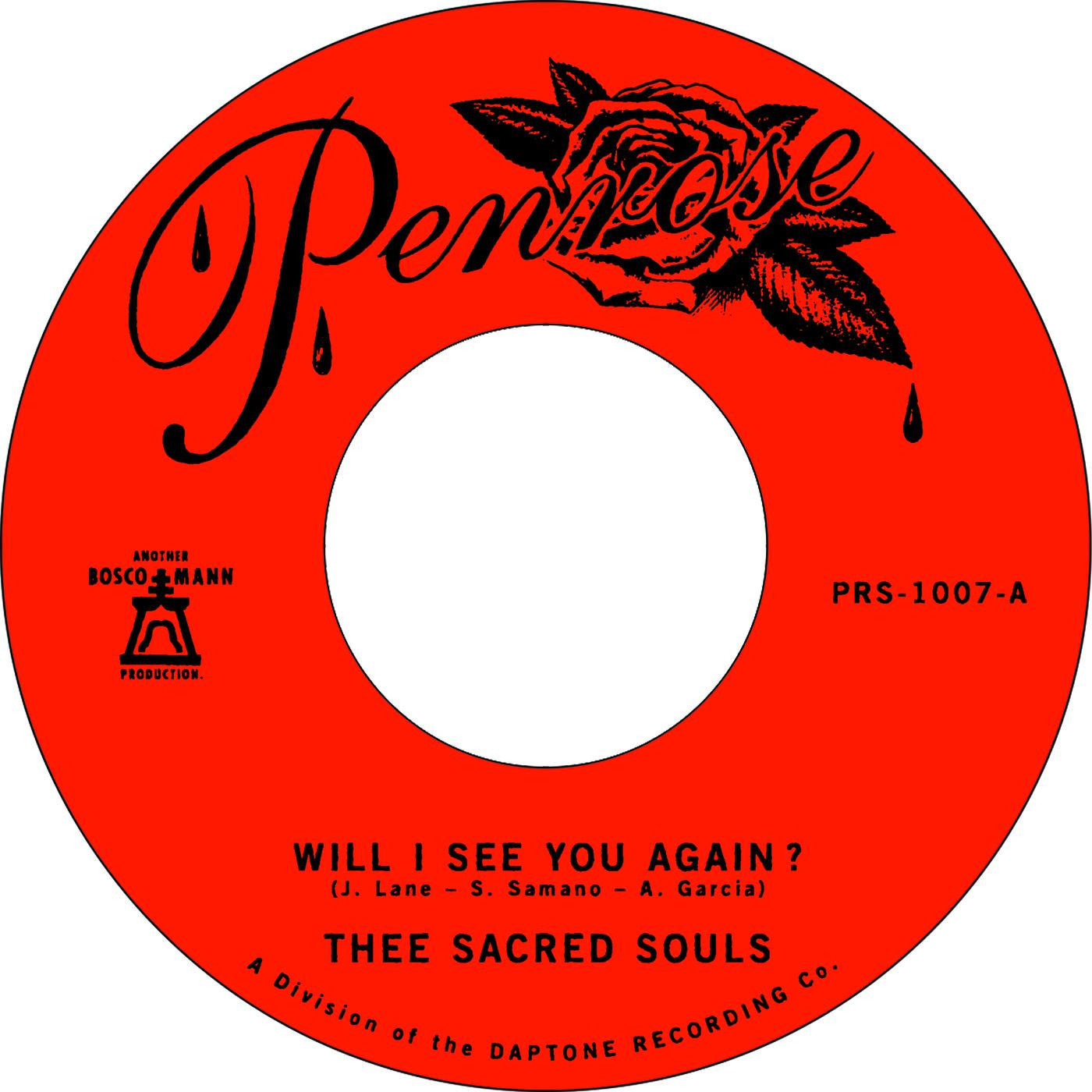 Thee Sacred Souls - Will I See You Again/It's Our Love 7" Single (New Vinyl)