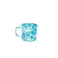 Tourquois Splatter Enamel Mug - 12 Oz - Crow Canyon