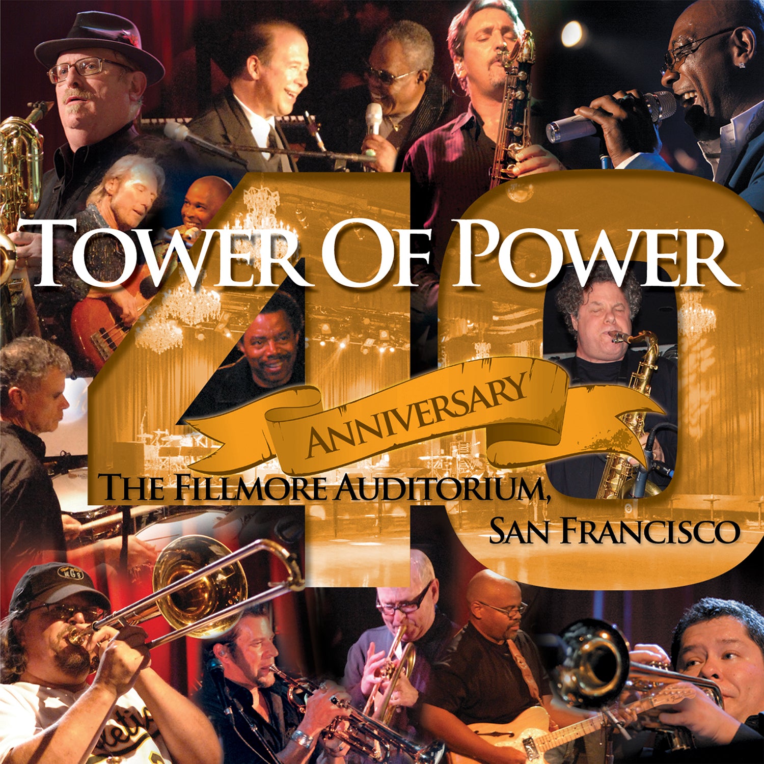 Tower Of Power - 40th Anniversary (Live) (Translucent Orange) (RSD Black Friday 2022) (New Vinyl)
