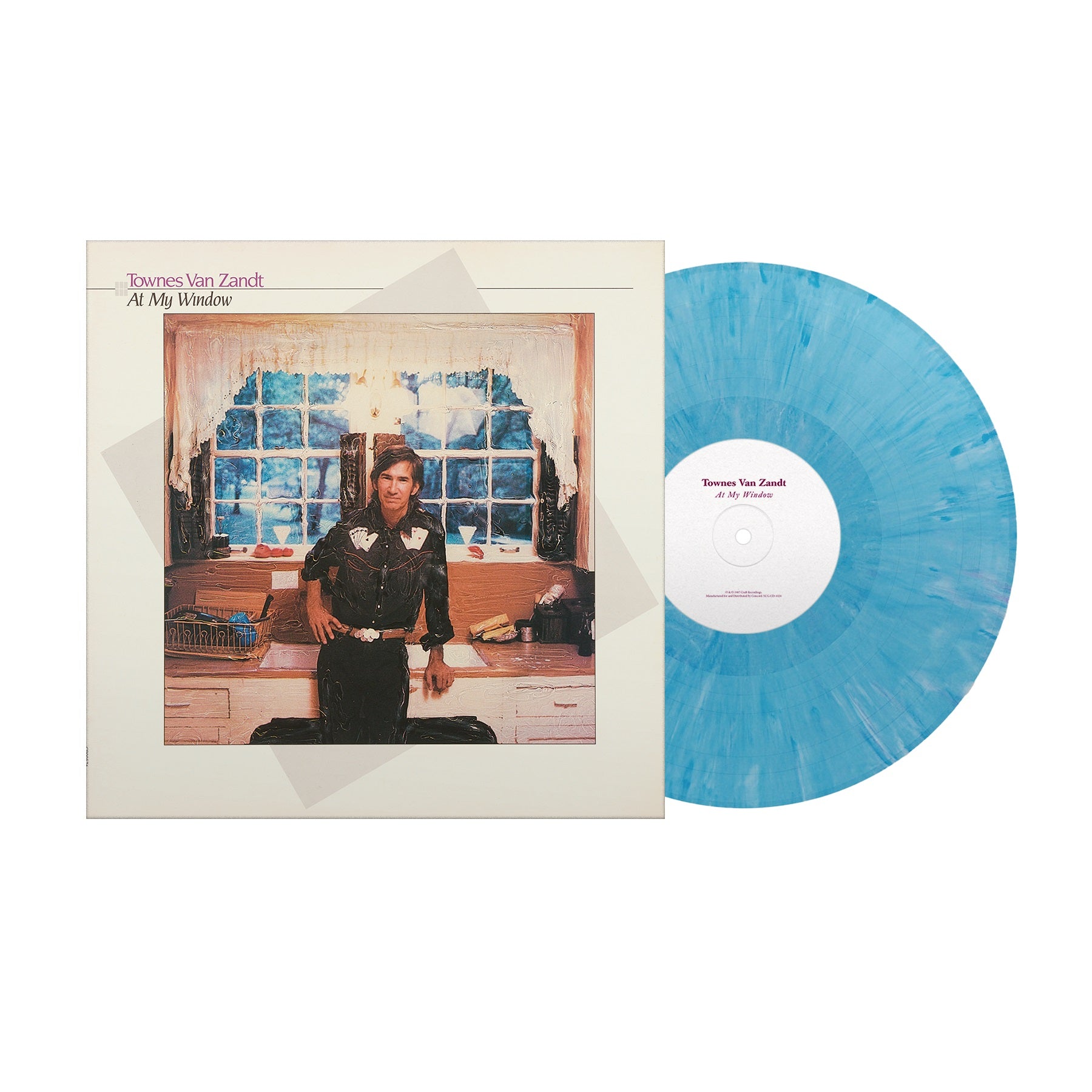 Townes Van Zandt - At My Window (35th Anniversary/Sky Blue) (RSD Black Friday 2022) (New Vinyl)