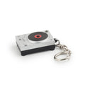 Turntable Light Up Keychain - Kikkerland