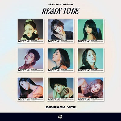 Twice - Ready To Be (Digipack Ver.) (New CD)