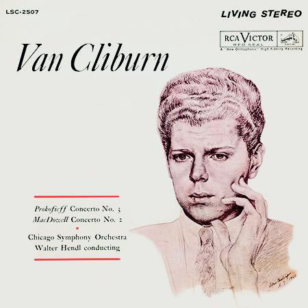 Van Cliburn, Chicago Symphony Orchestra, Walter Hendl, Prokofieff / MacDowell ‎- Concerto No. 3 / Concerto No. 2 (Analogue Productions 200g) (New Vinyl)